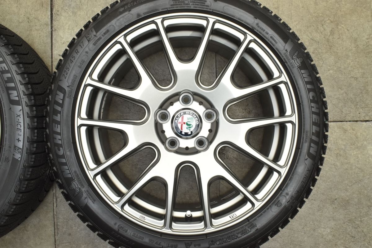 美品】MLJ IGNITE XTRACK 17in 7.5J+38 PCD110 ミシュラン X-ICE 3+ 