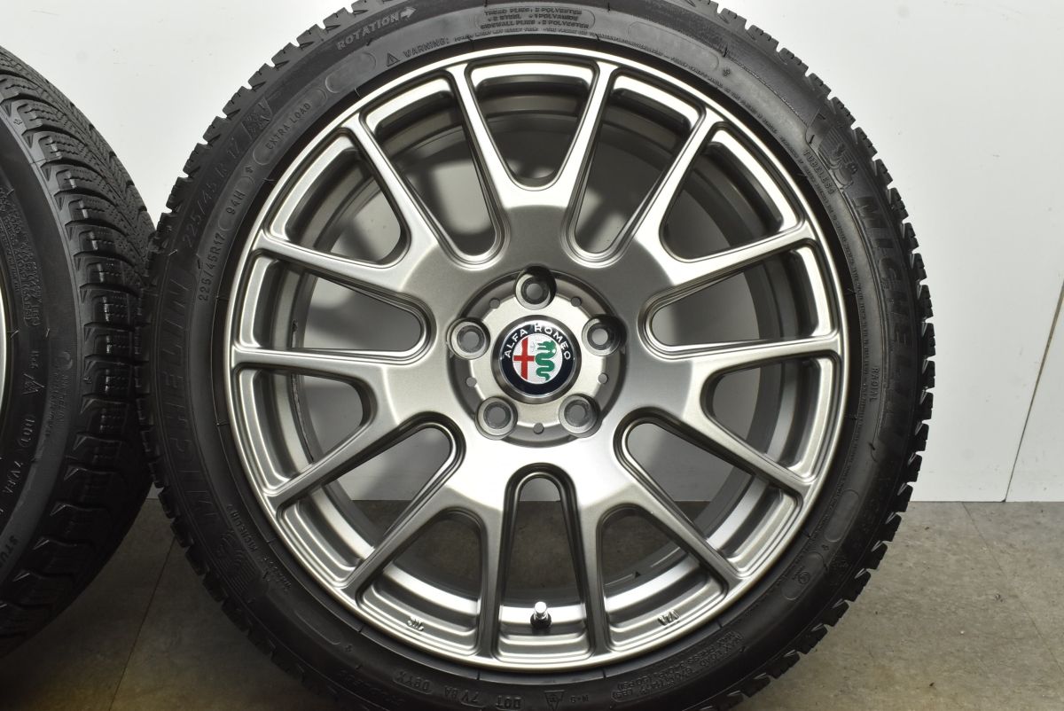 美品】MLJ IGNITE XTRACK 17in 7.5J+38 PCD110 ミシュラン X-ICE 3+ 