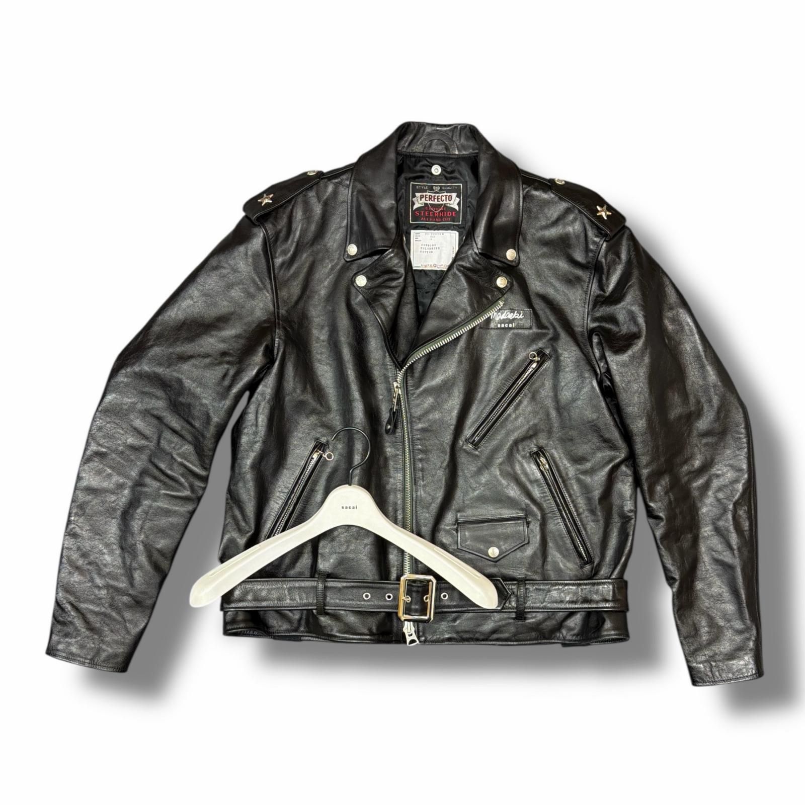 sacai × schott Leather Blouson レザージャケット MADSAKI マサキ