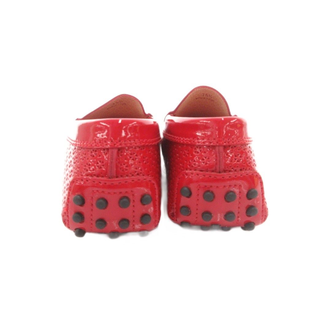 トッズ TOD'S ドライビングシューズ ローファー エナメル フラット