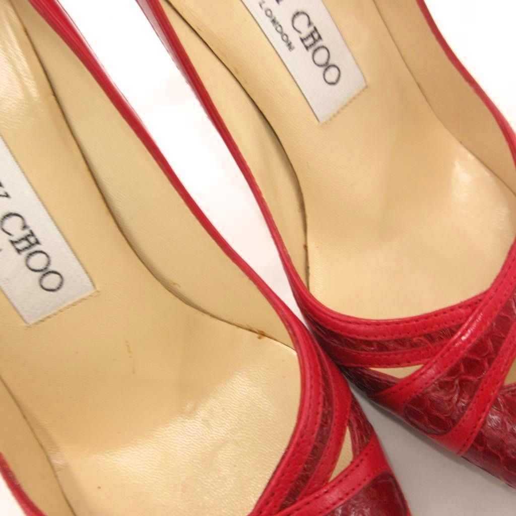 ジミーチュウ JIMMY CHOO パンプス ハイヒール ポインテッドトゥ