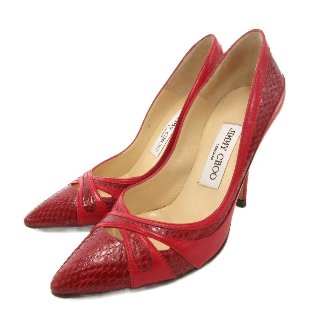 ジミーチュウ JIMMY CHOO パンプス ハイヒール ポインテッドトゥ