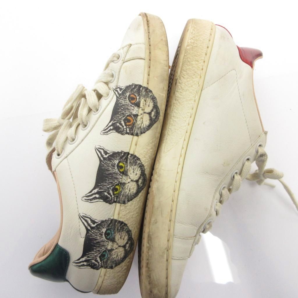 グッチ GUCCI ミスティックキャット スニーカー シューズ ローカット