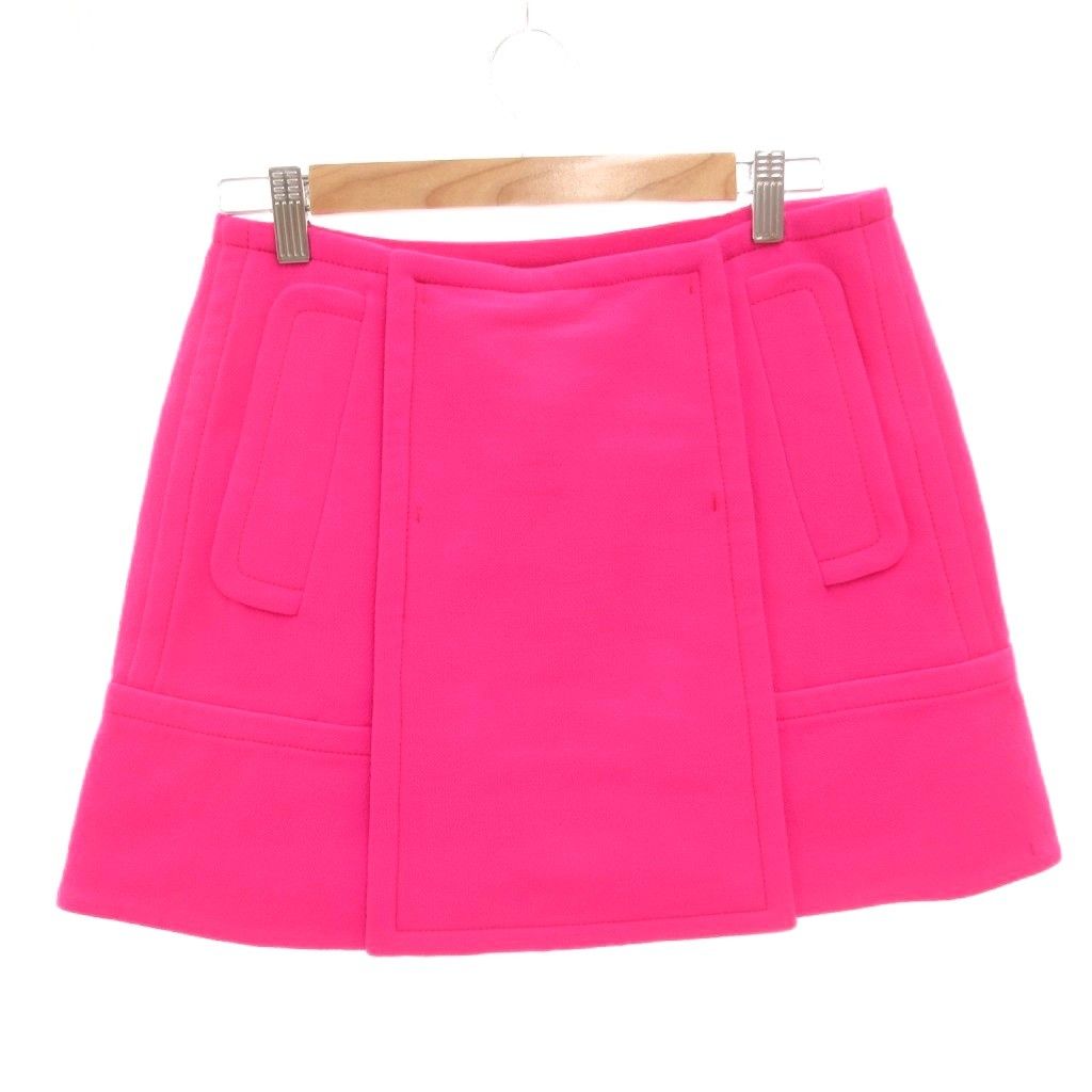 プラダ PRADA 台形 スカート ミニ 40 ピンク /FF □GY62 - メルカリ