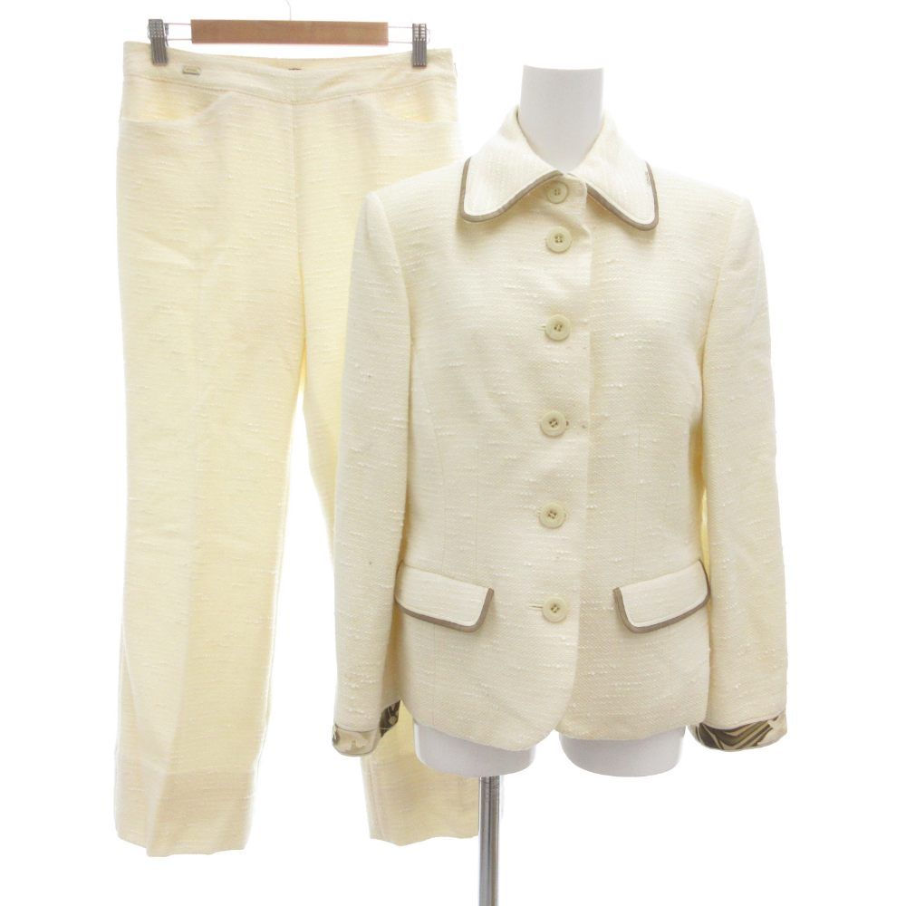 レオナール LEONARD ファッション FASHION ツイード セットアップ