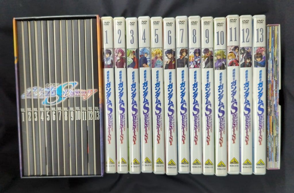 アニメDVD 機動戦士ガンダムSEED DESTINY 初回版全13巻 セット - メルカリ