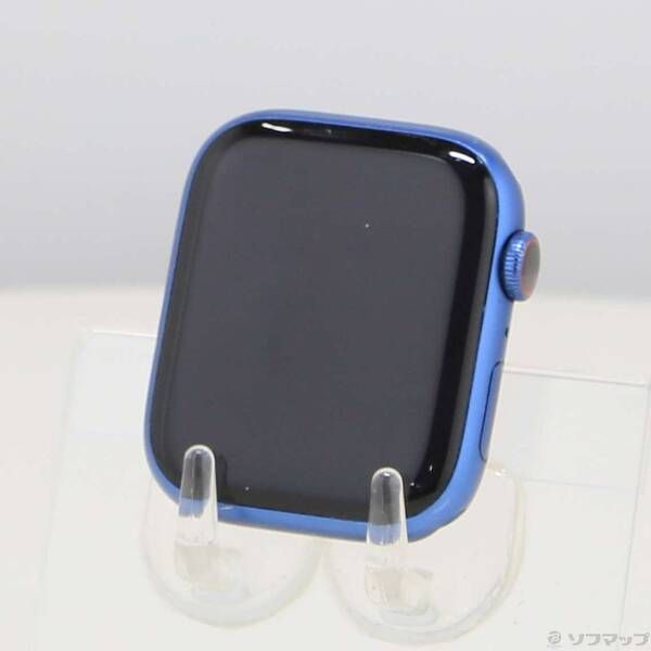 ソフマップ 〔品〕 Apple Watch Series 7 GPS + Cellular 45mm ブルーアルミニウムケース バンド無し【349】