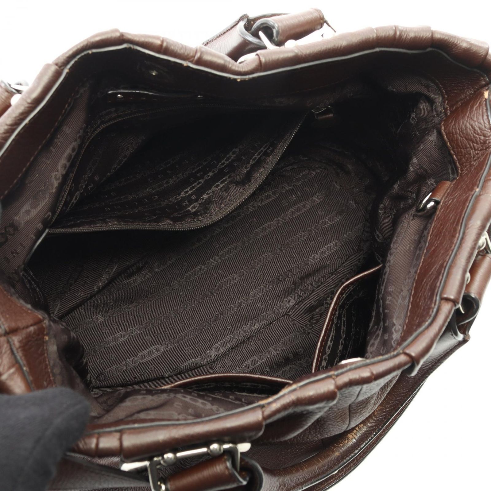 セリーヌ CELINE ショルダーバッグ ピロー スモール ブラウン レザー