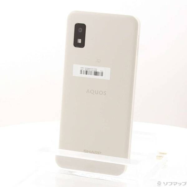 ソフマップ 〔中古品〕 AQUOS wish 64GB アイボリー SH-M20 SIMフリー