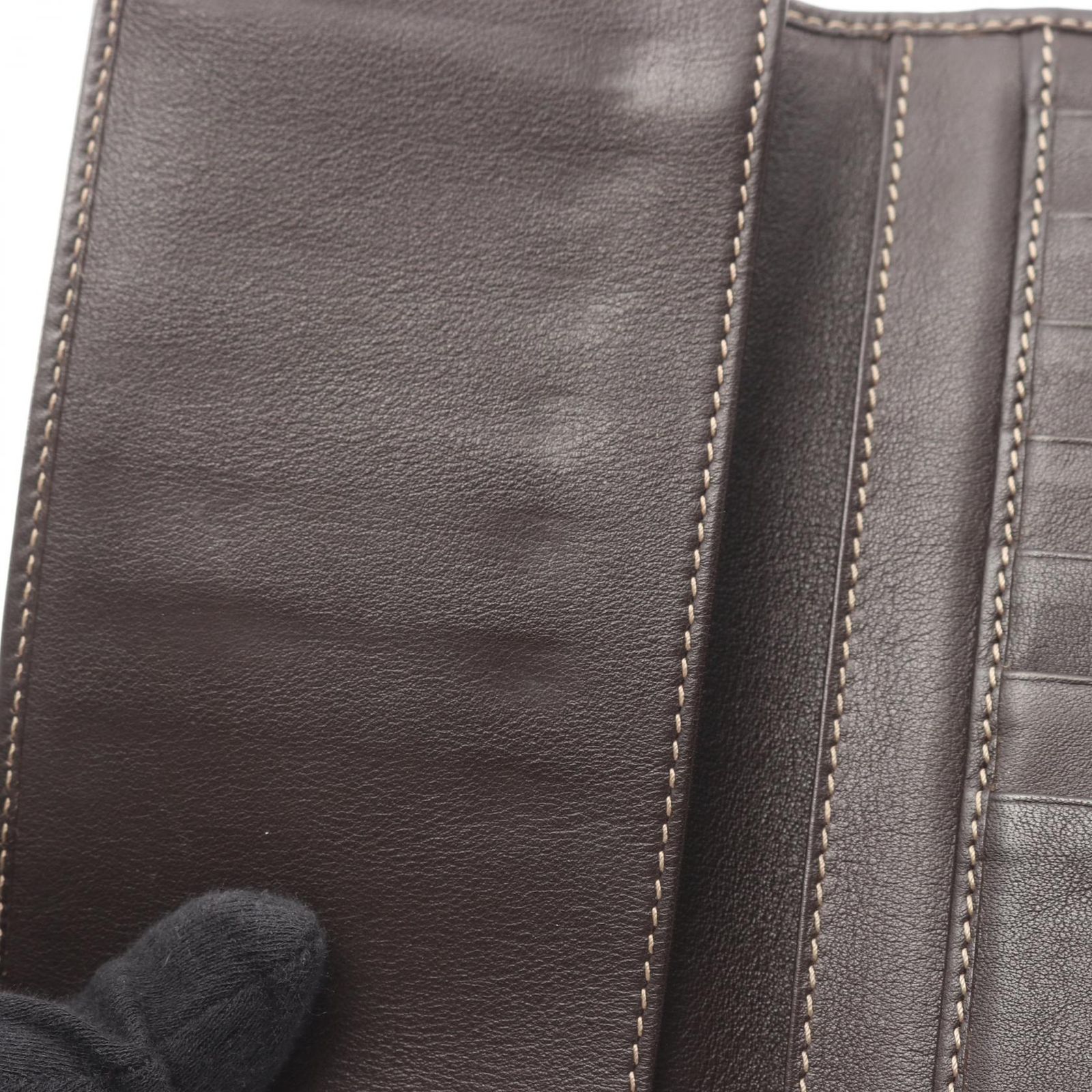 グッチ GUCCI 二つ折り長財布 インターロッキングG GGキャンバス