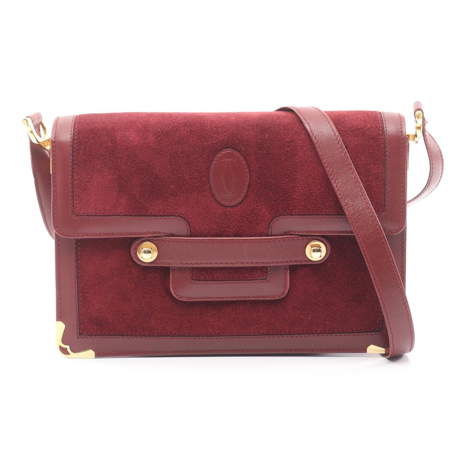 美品】Cartier カルティエ マストライン ショルダーバッグ 2way 