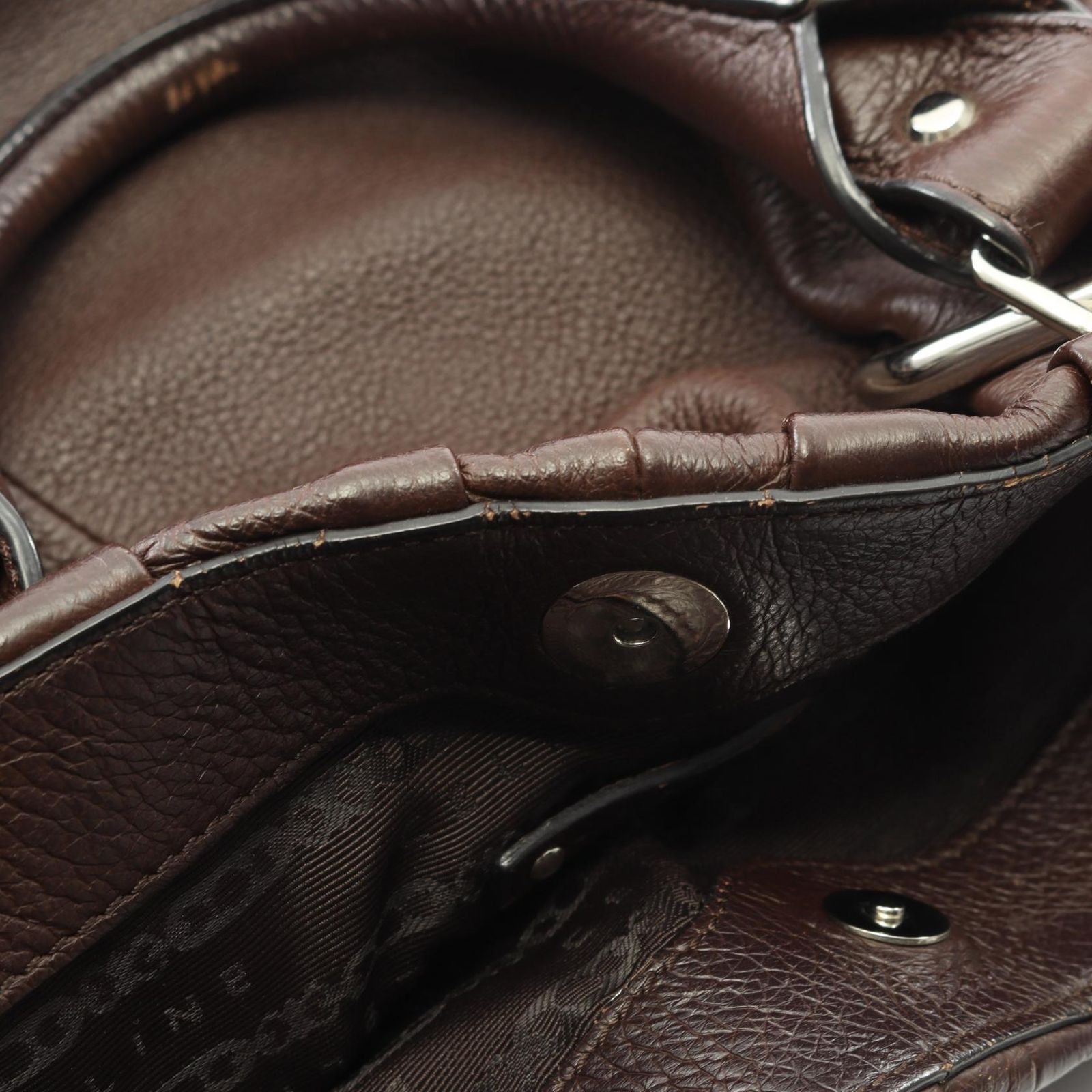 セリーヌ CELINE ショルダーバッグ ピロー スモール ブラウン レザー