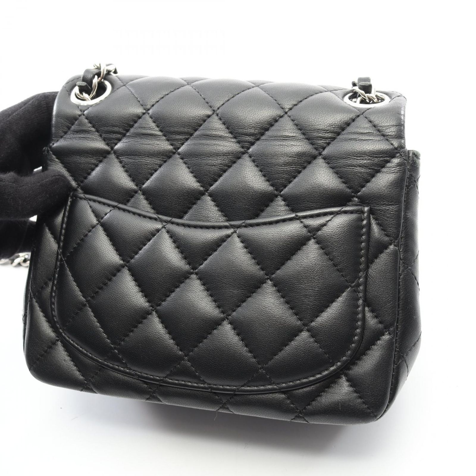 シャネル CHANEL ショルダーバッグ ミニマトラッセ A35200 ブラック 
