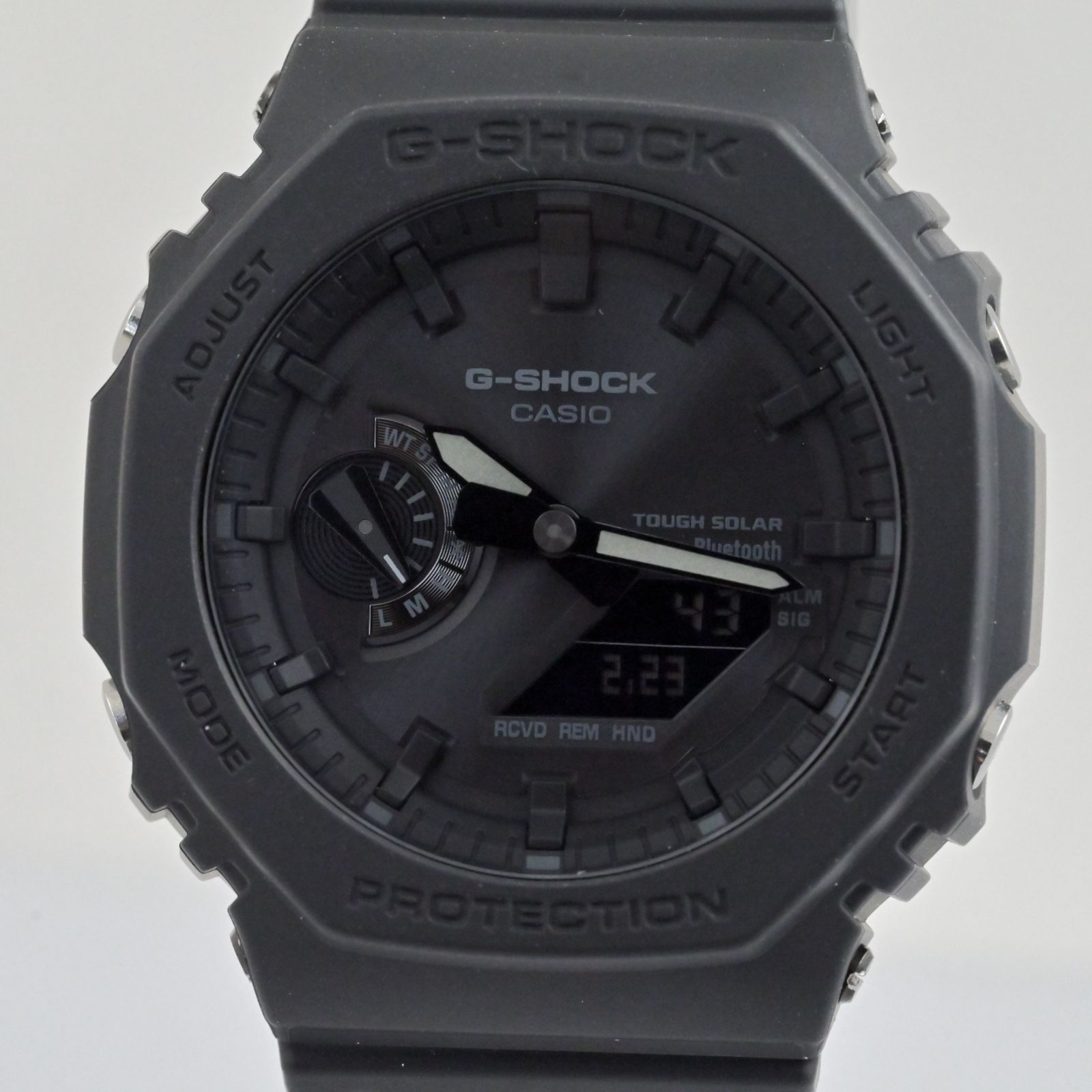 取説箱付き 中古良品 CASIO G-SHCOK タフソーラー ブルートゥース接続