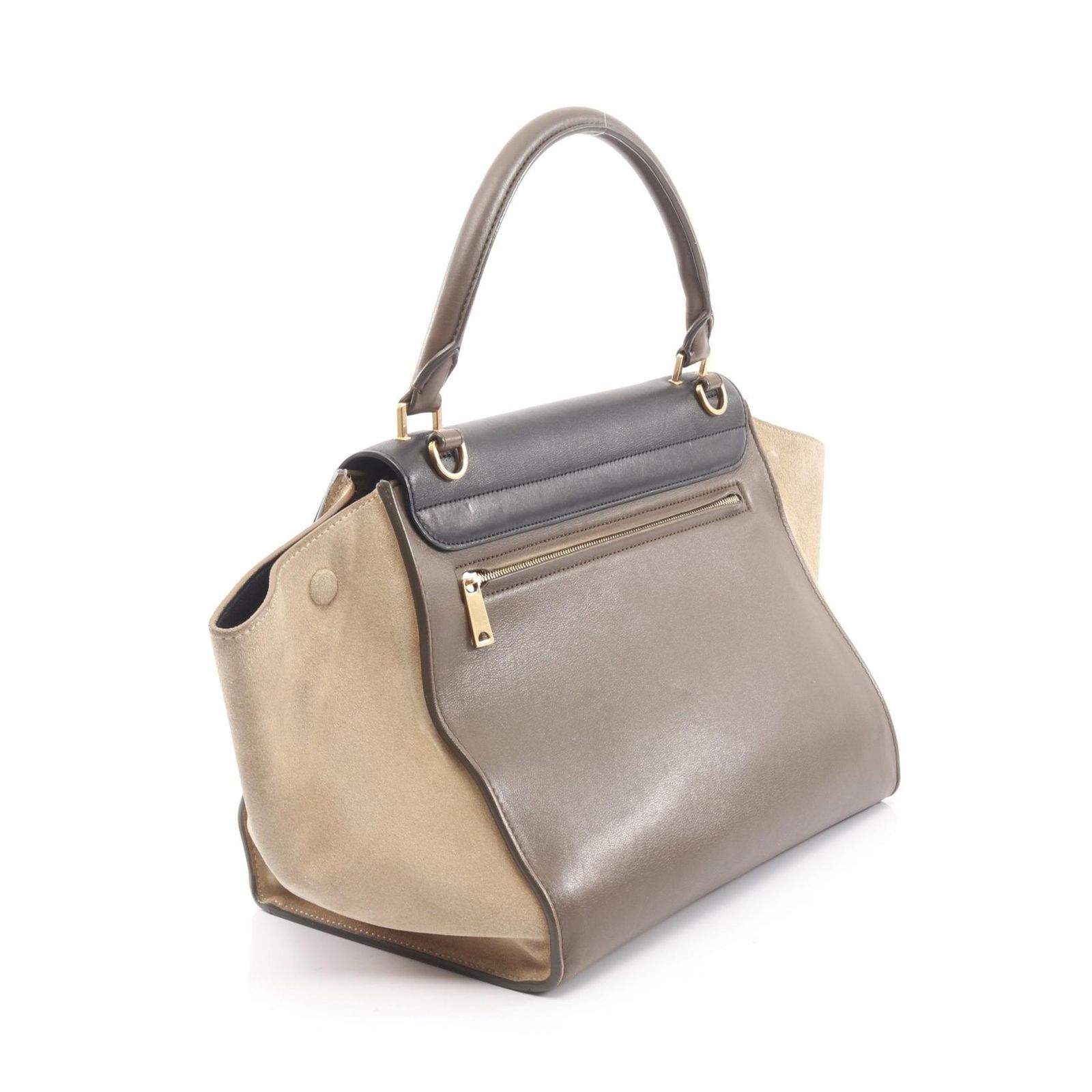 セリーヌ CELINE ハンドバッグ トラペーズ ミディアム 169542 ブラック 