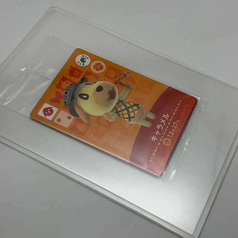 ☆希少 未開封☆どうぶつの森 amiiboカード キャラメル ブーケ パッチ