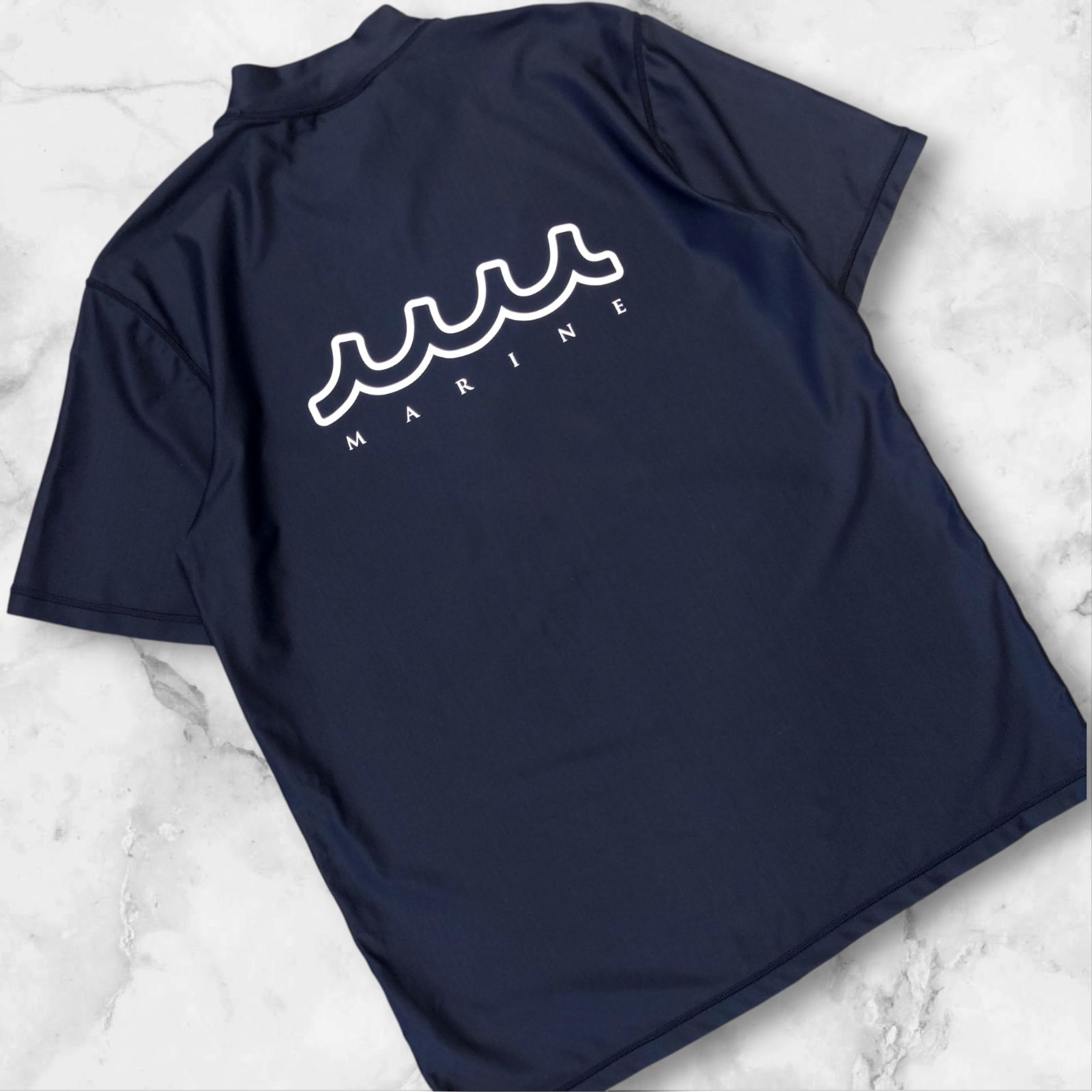 極美品 現行 muta MARINE GOLF クールタッチ モックネックシャツ