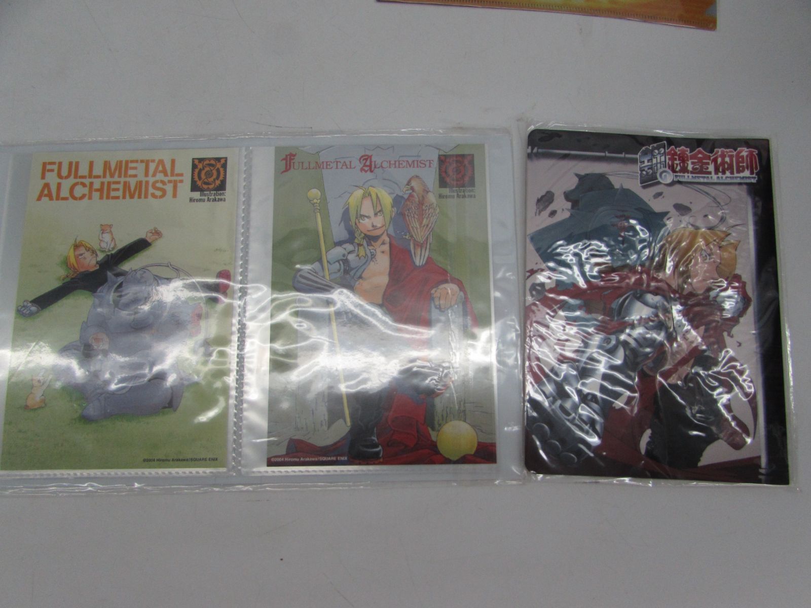 鋼の錬金術師 グッズおまとめセット クリアシート 9枚 電通 少年