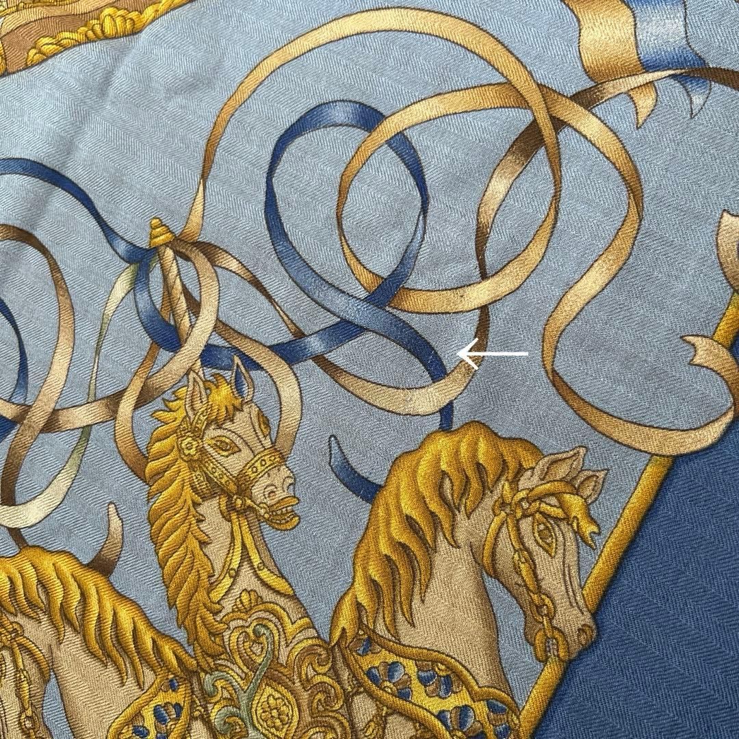 HERMESエルメス カレ140ジェアン ルナパーク カシシル