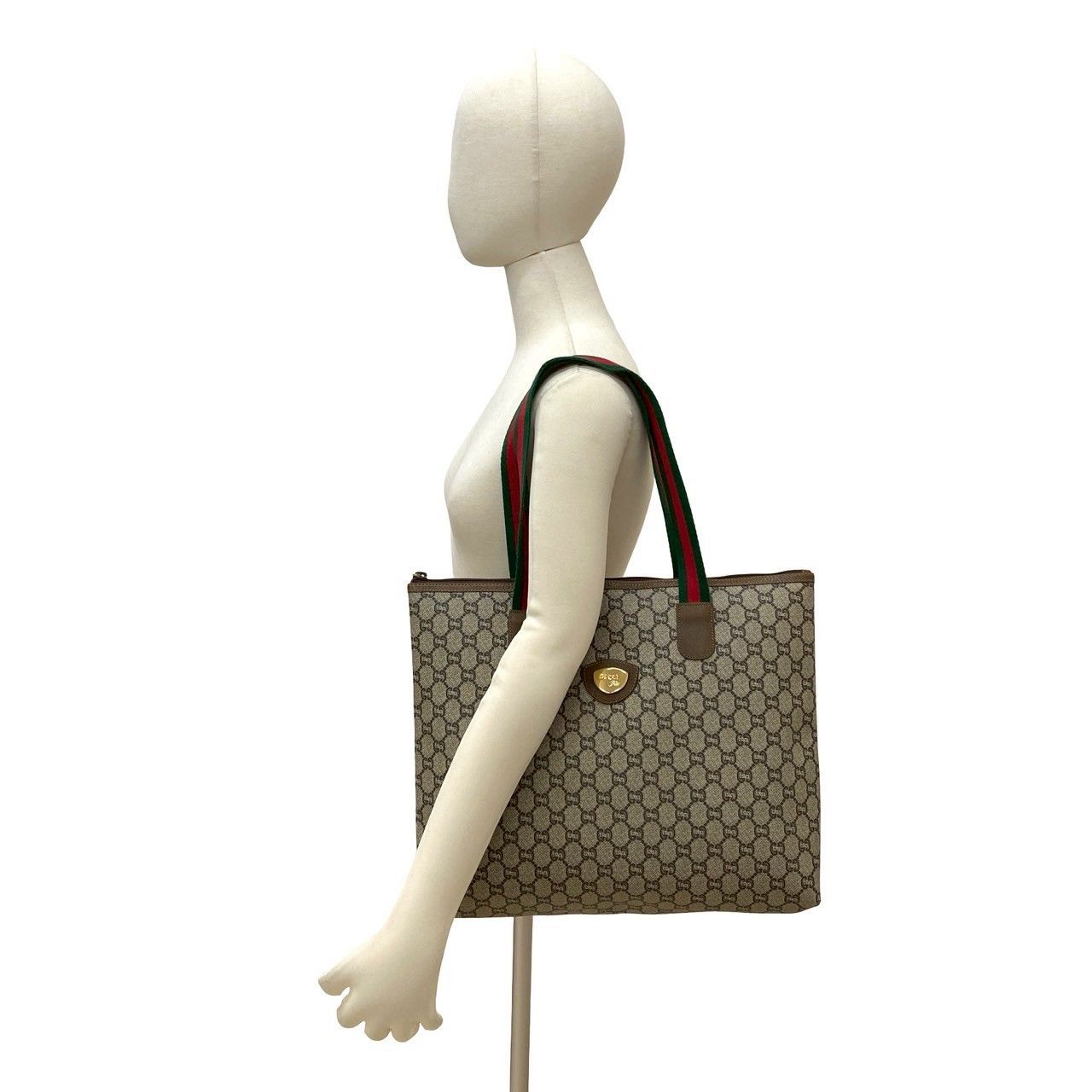 極 美品 GUCCI グッチ オールドグッチ ヴィンテージ シェリーライン