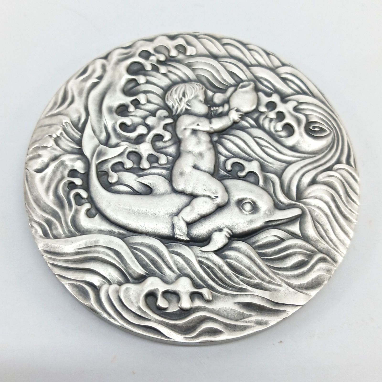 沖縄国際海洋博覧会公式記念メダル 1975年 EXPO'75 純銀 SILVER 1000