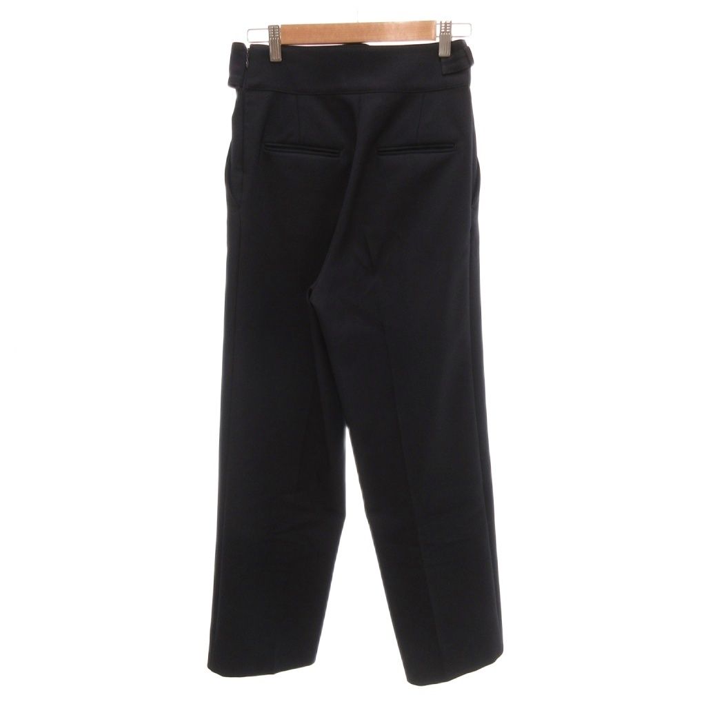 オーガ OHGA ベルテッドテーパードパンツ スラックス ハイウエスト