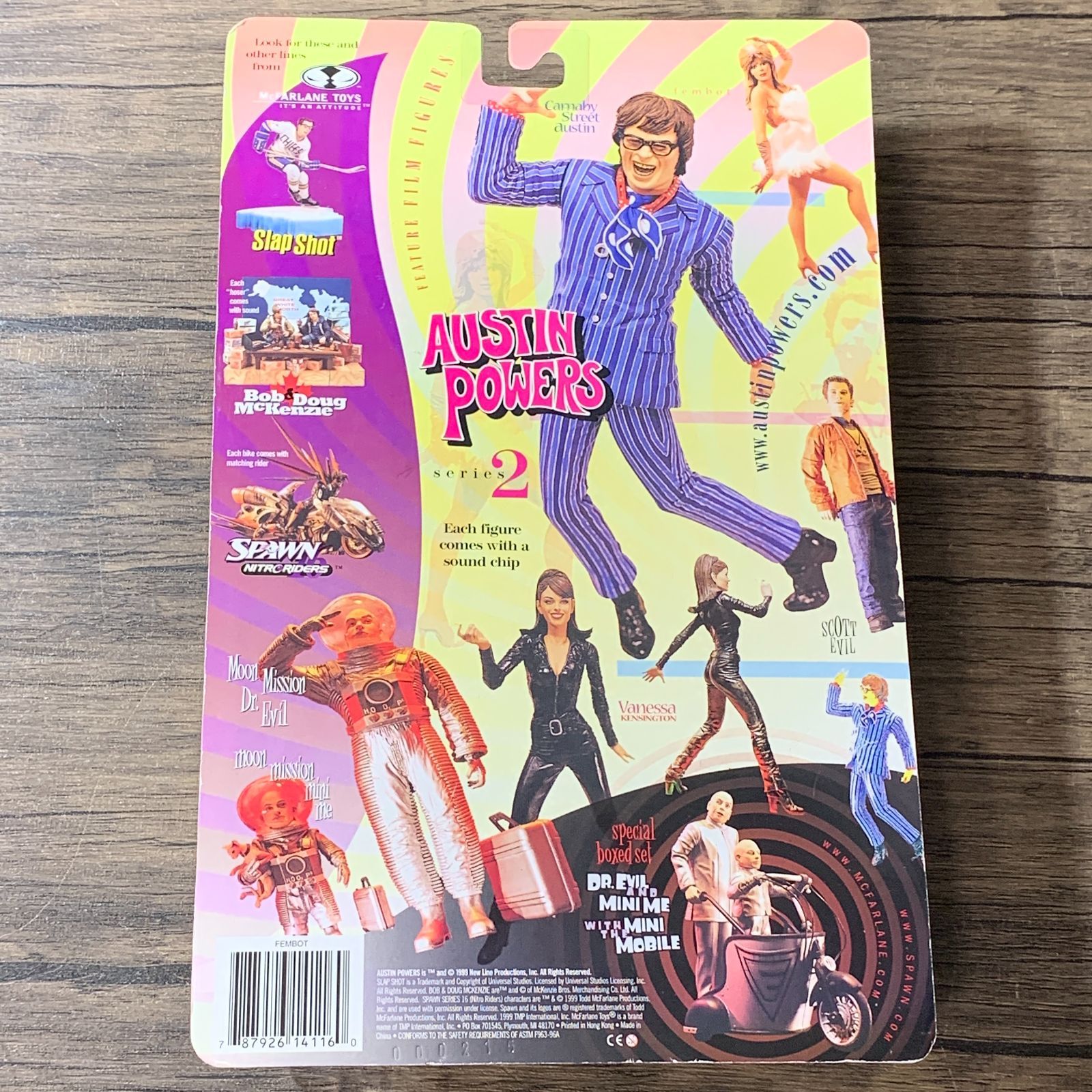 むつ29-021850] AUSTIN POWERS フィギュア2体セット - メルカリ