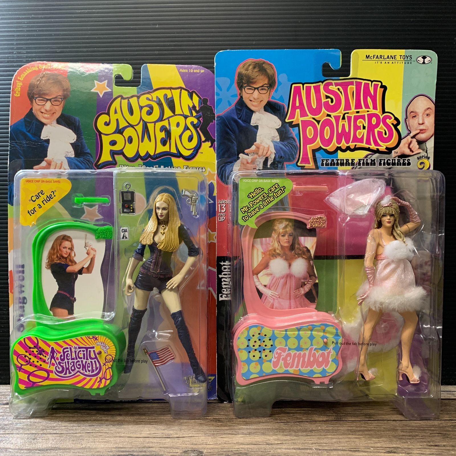 むつ29-021850] AUSTIN POWERS フィギュア2体セット - メルカリ