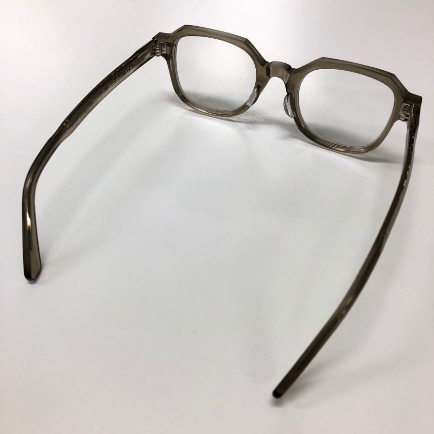 アーレム メガネ Rue Saint Dominique 48□22 度付き グレー系 AHLEM