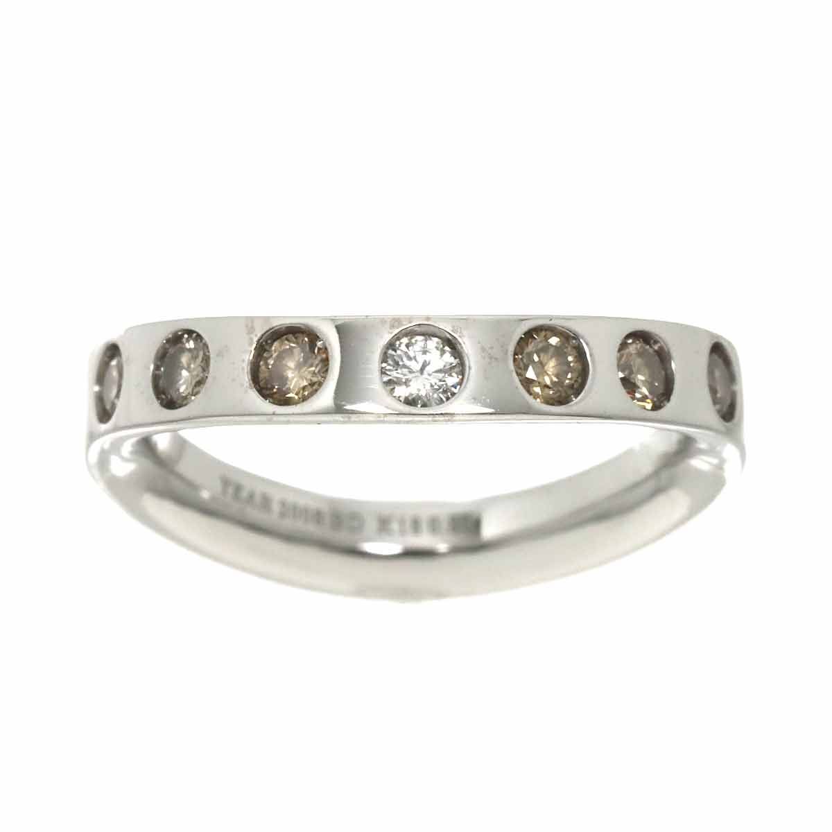 カシケイ KASHIKEY 12.5号 リング ダイヤ 0.85ct K18 WG ホワイト