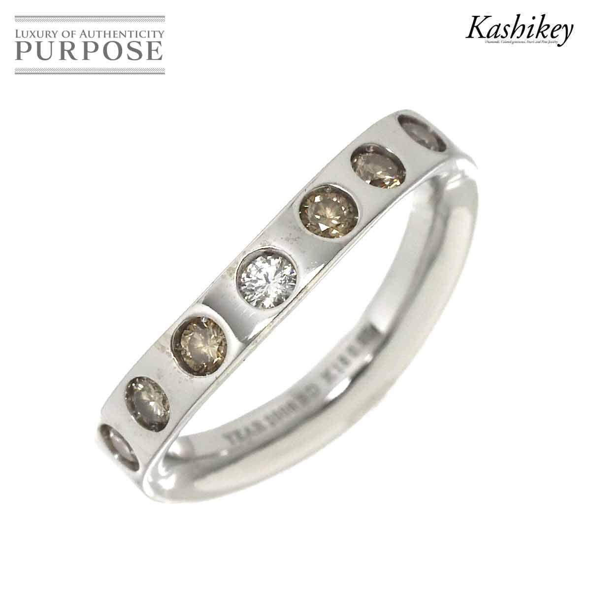 カシケイ KASHIKEY 12.5号 リング ダイヤ 0.85ct K18 WG ホワイト