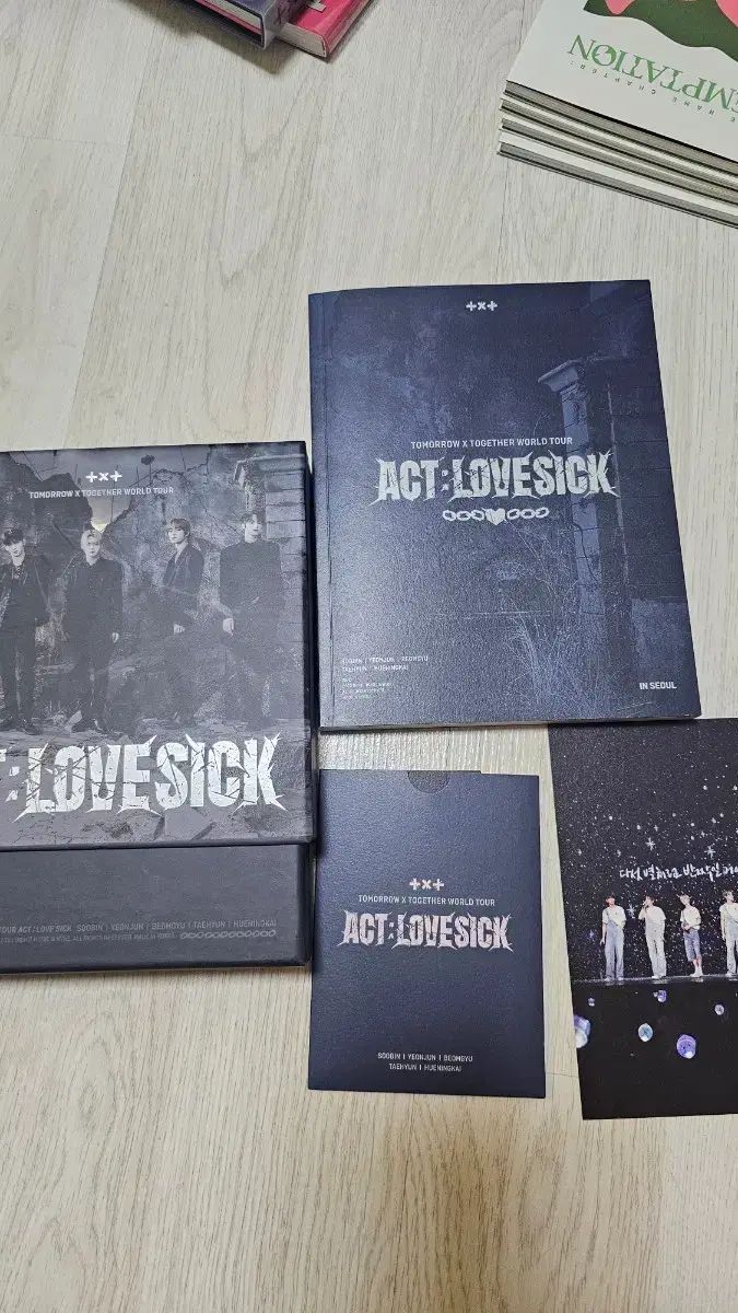 TOMORROW X TOGETHER（TXT） ACT: LOVE SICK アルバム セット - メルカリ
