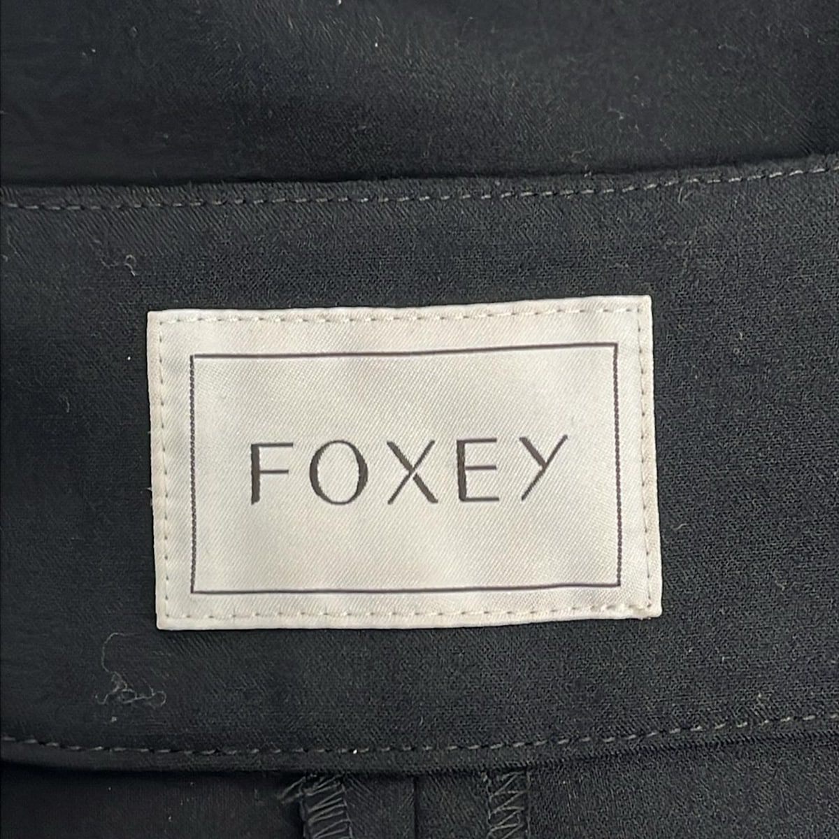 FOXEY(フォクシー) パンツ サイズ42 L レディース美品 - 35584 黒