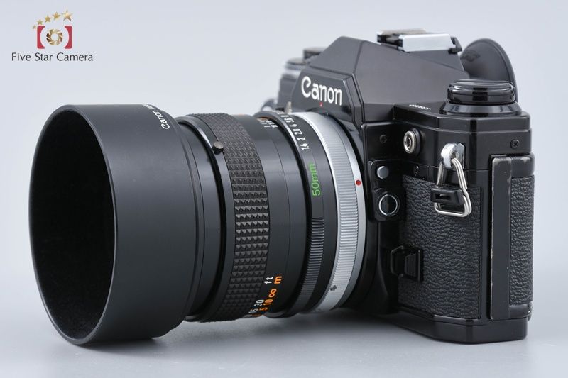中古】Canon キヤノン AE-1 ブラック + FD 50mm f/1.4 S.S.C. - メルカリ