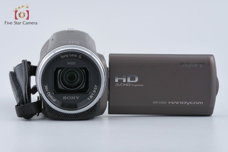 中古】SONY ソニー ハンディカム HDR-CX680 ブロンズブラウン デジタル