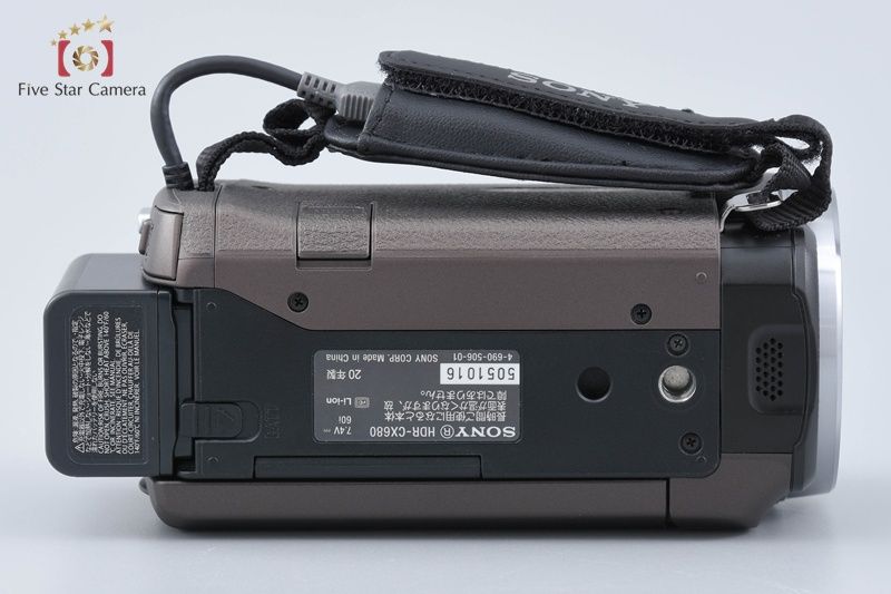 中古】SONY ソニー ハンディカム HDR-CX680 ブロンズブラウン デジタル
