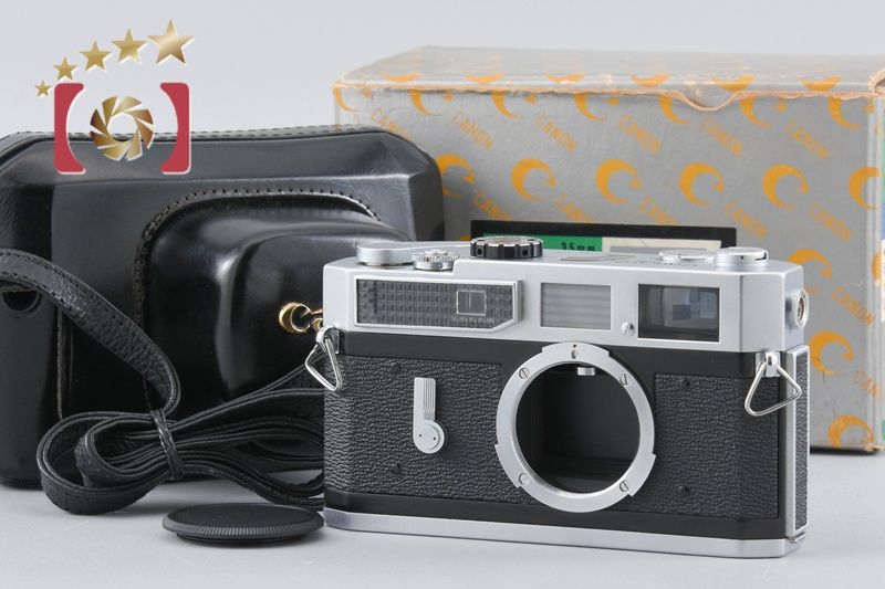 中古】Canon キヤノン 7 レンジファインダーフィルムカメラ 元箱付き