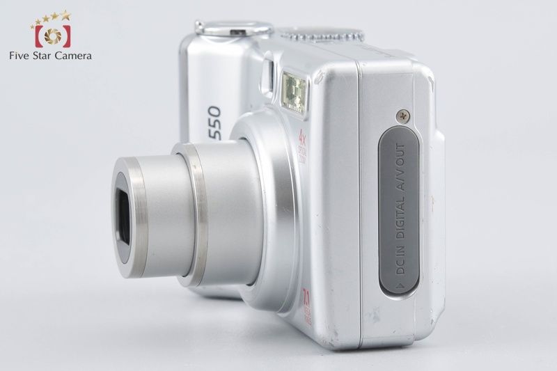 中古】Canon キヤノン PowerShot A550 コンパクトデジタルカメラ