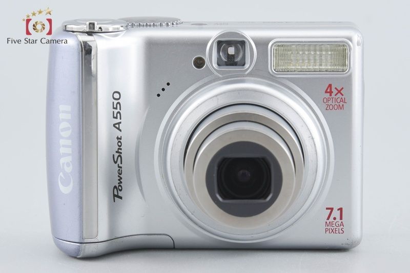 中古】Canon キヤノン PowerShot A550 コンパクトデジタルカメラ