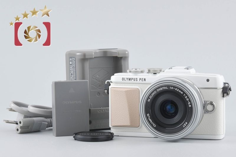 中古】OLYMPUS オリンパス PEN Lite E-PL7 14-42mm EZレンズキット