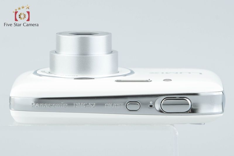 中古】Panasonic パナソニック LUMIX DMC-S2 ホワイト コンパクト