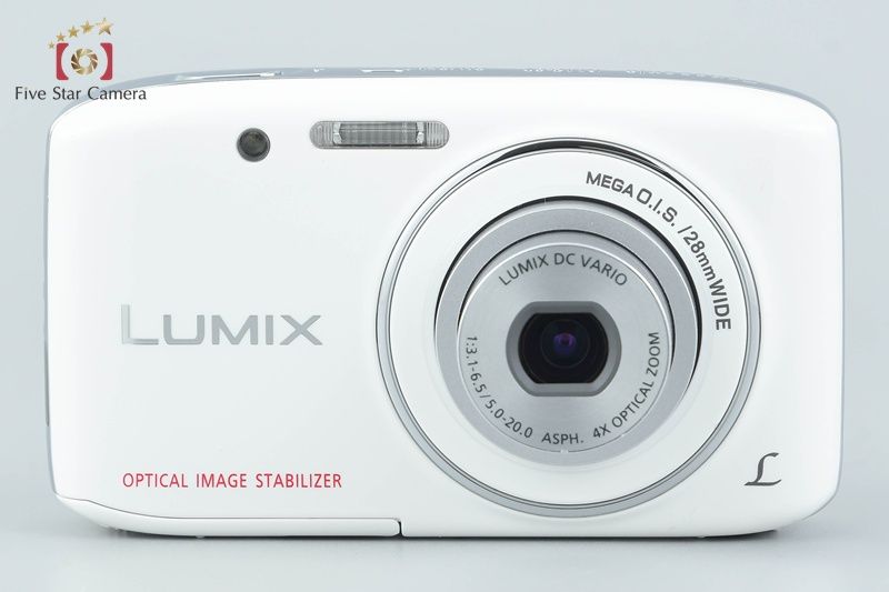 中古】Panasonic パナソニック LUMIX DMC-S2 ホワイト コンパクト