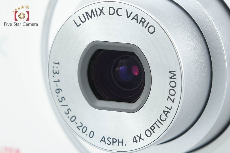 中古】Panasonic パナソニック LUMIX DMC-S2 ホワイト コンパクト