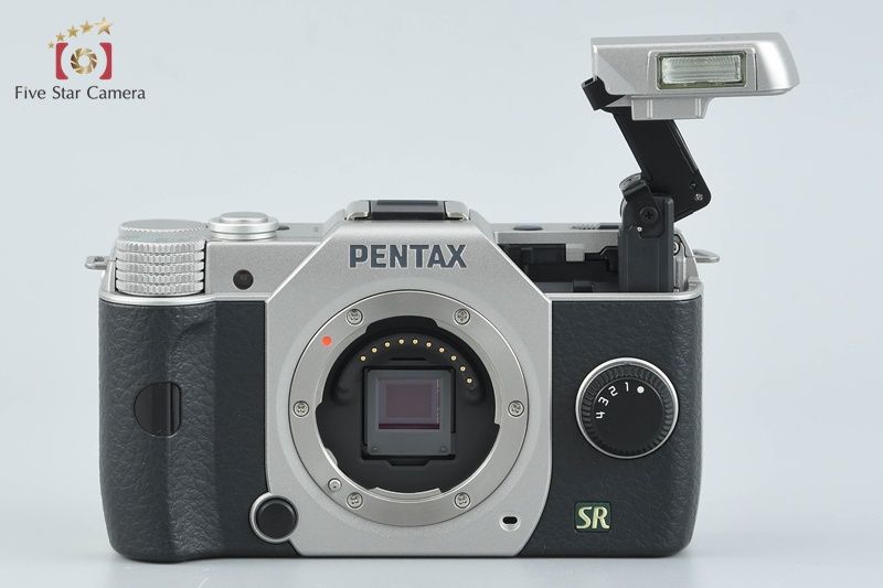 中古】PENTAX ペンタックス Q7 ズームレンズキット シルバー