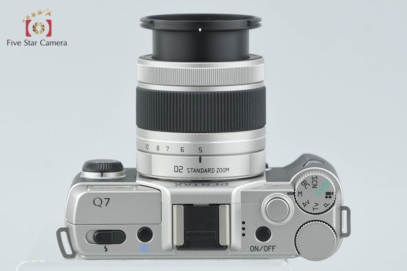 中古】PENTAX ペンタックス Q7 ズームレンズキット シルバー
