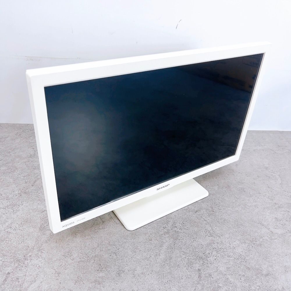 H-1003 SHARP AQUOS 2T-C19DE ホワイト 19V型 2023年製 美品 液晶