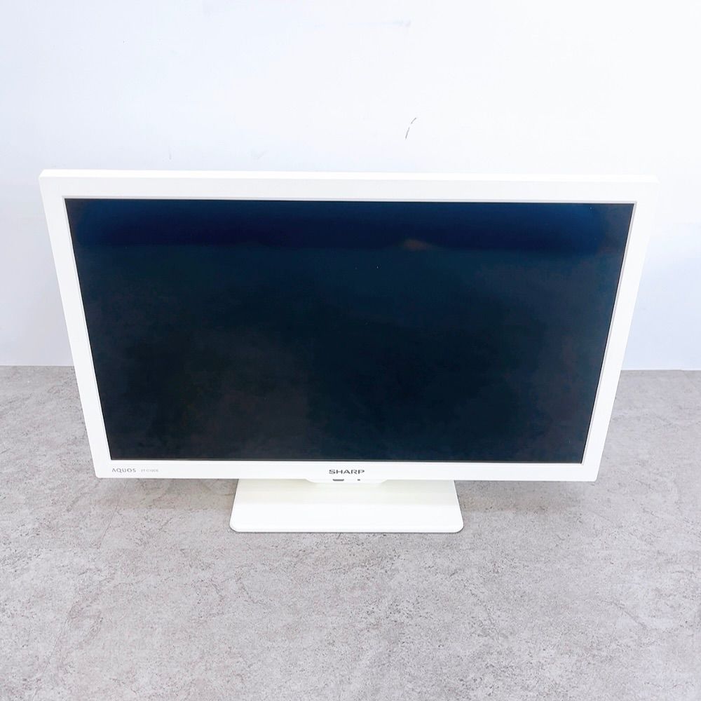 H-1003 SHARP AQUOS 2T-C19DE ホワイト 19V型 2023年製 美品 液晶