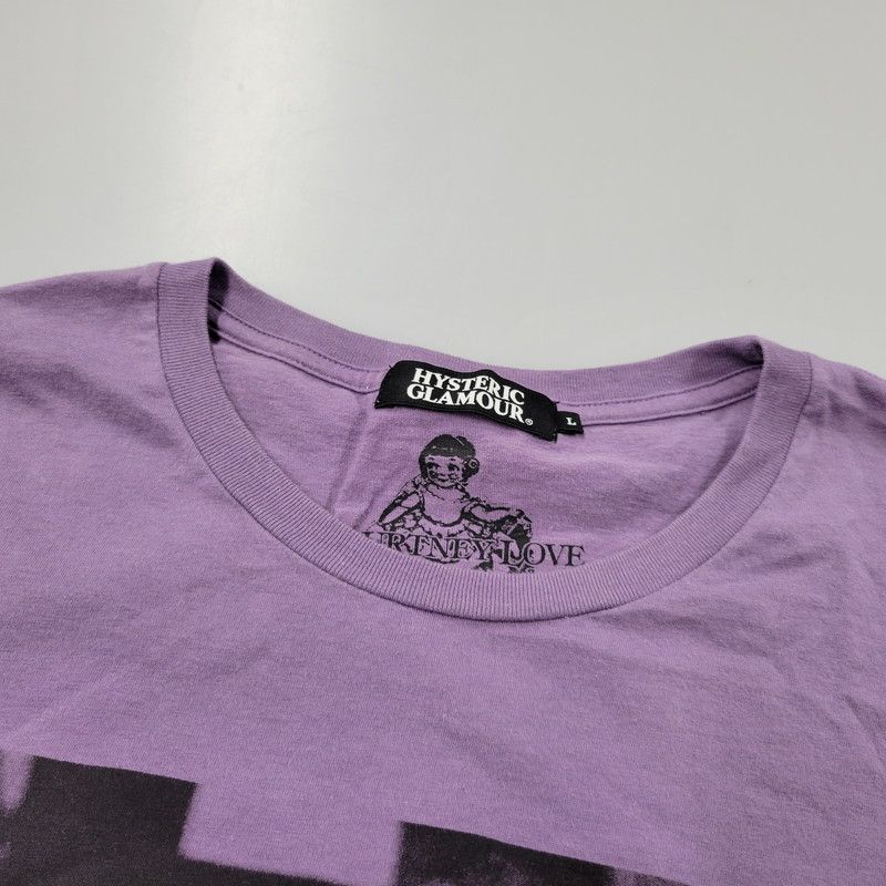 中古品】HYSTERIC GLAMOUR ヒステリックグラマー COURTNEY LOVE LS TEE
