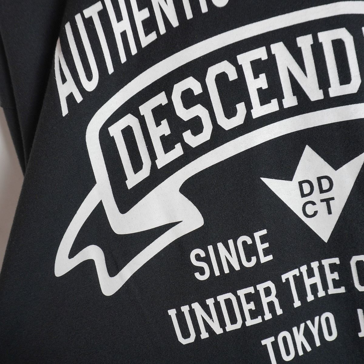 美品 DESCENDANT ディセンダント オーセンティック 長袖 カットソー T 