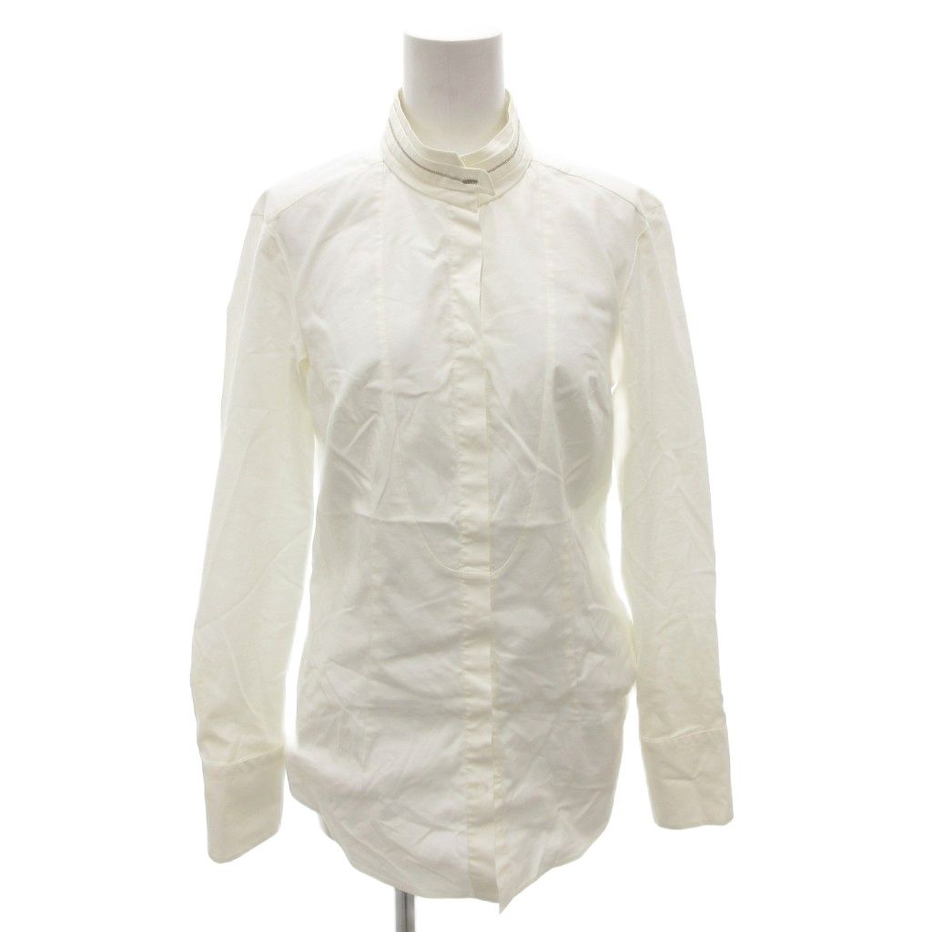 ブルネロクチネリ BRUNELLO CUCINELLI シャツ ブラウス ビジュー 長袖